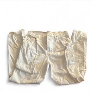 American Eagle Outfitters‎ white mom jeans long